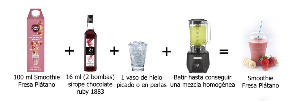 Smoothie Fresa-Plátano