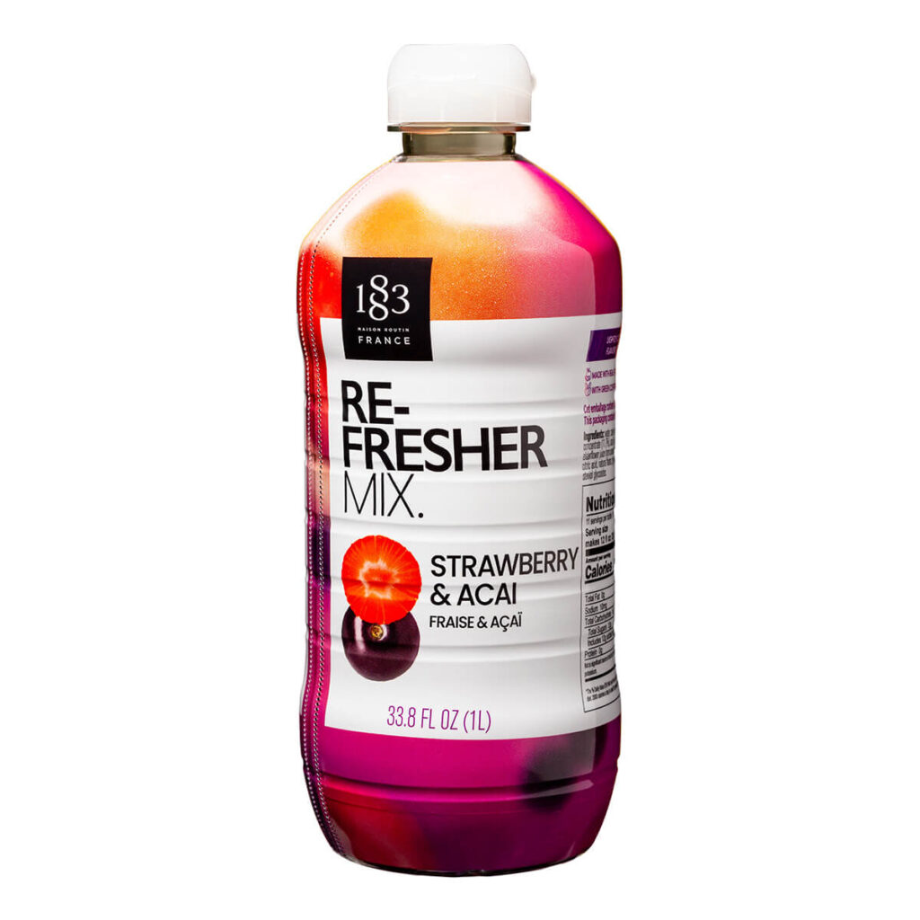 Deleitas - Refresher 1883 - Strawberry & Açai